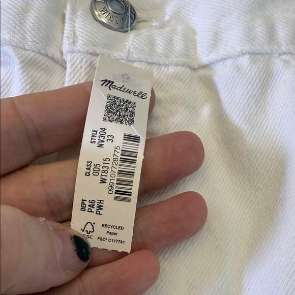Madewell The Brynn Long Short Size 33 - Picture 7 of 14